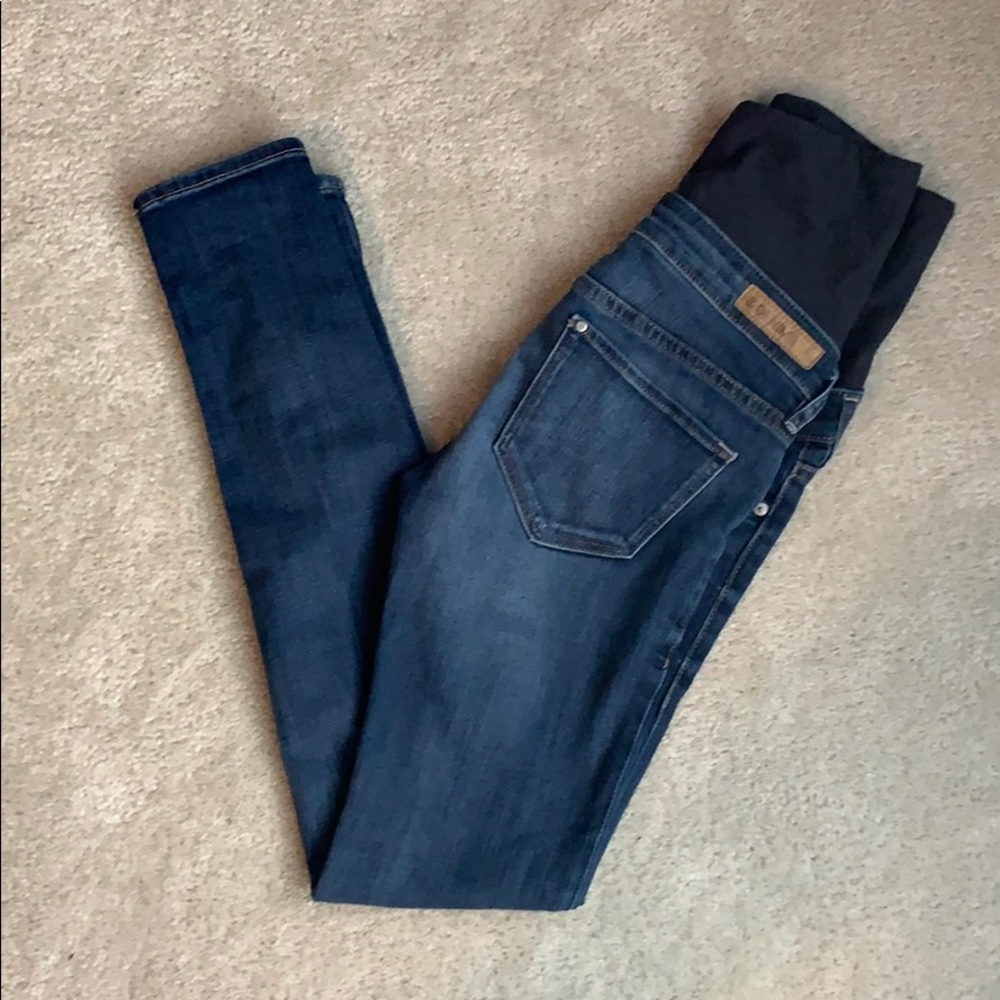 Maternity jeans-full belly panel